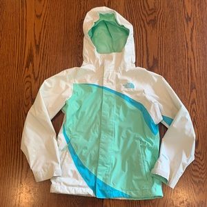 The North Face 3-in-1 Winter Jacket - girls small 7/8